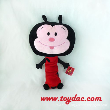 Coccinelle souple en peluche